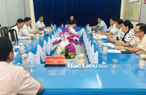 UBND TP. Bạc Liêu tiếp công dân định kỳ tháng 12/2023