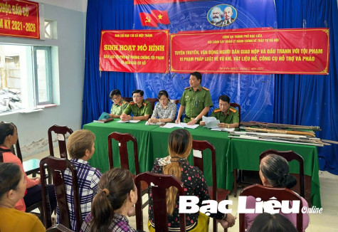 Đẩy lùi tội phạm, tệ nạn xã hội giúp người dân vui Xuân đón Tết an lành