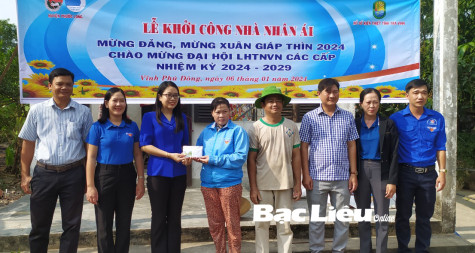 Khởi công nhà nhân ái cho đoàn viên gặp khó khăn về nhà ở