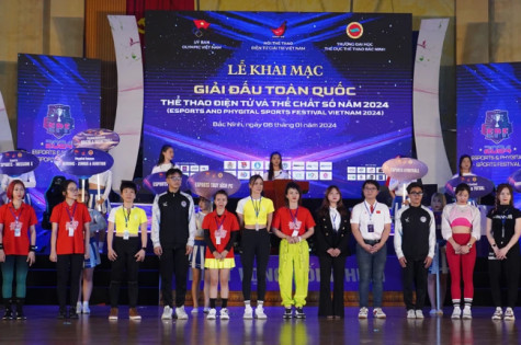 Giải Thể thao Điện tử và Thể chất Số lần đầu tiên được tổ chức tại Việt Nam