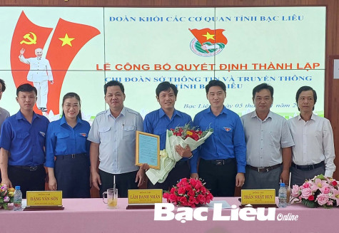 Thành lập Chi đoàn Sở Thông tin và Truyền thông