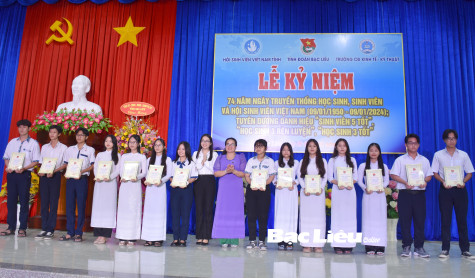 Kỷ niệm 74 năm Ngày truyền thống học sinh - sinh viên