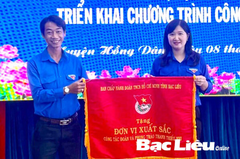 Huyện đoàn Hồng Dân: Triển khai chương trình công tác Đoàn, Hội và phong trào thanh thiếu nhi năm 2024