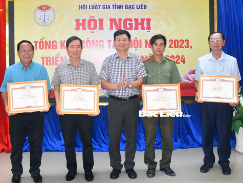 Hội Luật gia tỉnh phấn đấu hoàn thành xuất sắc nhiệm vụ công tác Hội năm 2024