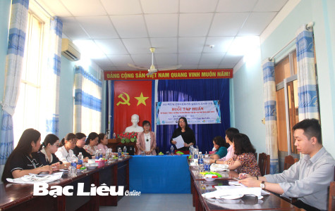 Hội LHPN tỉnh tập huấn hoạt động “Khảo sát thực tế gia đình đa văn hóa tại Việt Nam”