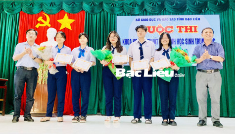 Tổng kết Cuộc thi khoa học - kỹ thuật cấp tỉnh năm học 2023 - 2024
