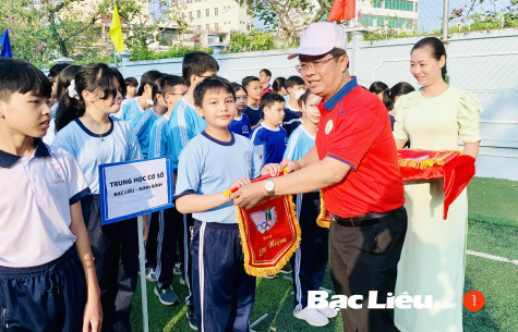 TP. Bạc Liêu: Sôi nổi Hội khỏe Phù Đổng năm 2024