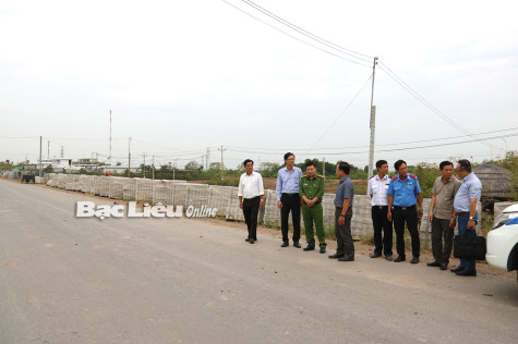 Kiểm tra công tác đảm bảo trật tự an toàn giao thông dịp Tết Nguyên đán 2024