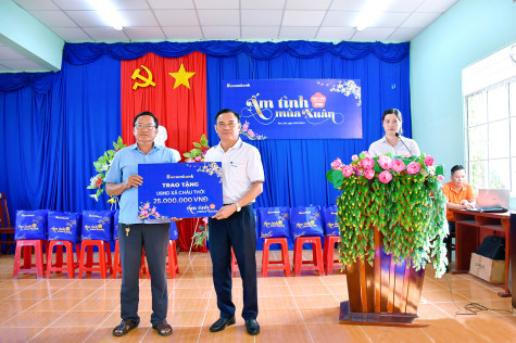 SACOMBANK BẠC LIÊU: ​NHỮNG LAN TỎA TÍCH CỰC TỪ CHƯƠNG TRÌNH  “ẤM TÌNH MÙA XUÂN”