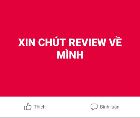 “Đu trend” xin review về mình