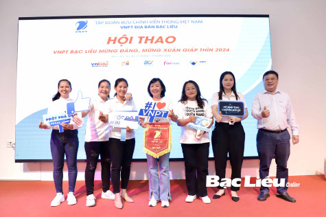 VNPT Bạc Liêu: Hội thao mừng Đảng, mừng Xuân Giáp Thìn 2024