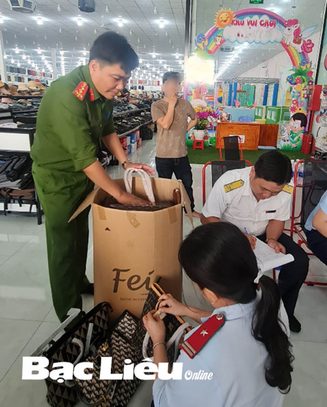 Cần xử lý nghiêm hành vi kinh doanh hàng giả mạo nhãn hiệu