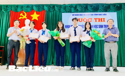 Cuộc thi Khoa học - kỹ thuật cấp tỉnh học sinh trung học, năm học 2023 - 2024: Ươm mầm tài năng khoa học trong tương lai