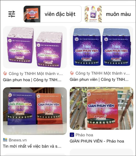 Những điều cần biết khi sử dụng pháo hoa dịp Tết 2024