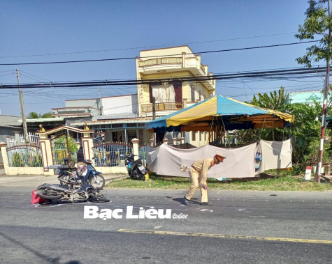 Dây cáp quang đứt chắn ngang đường gây tai nạn giao thông