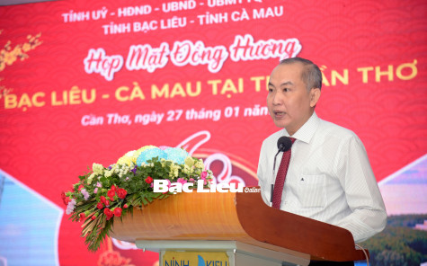 Họp mặt đồng hương 2 tỉnh Bạc Liêu và Cà Mau tại TP. Cần Thơ nhân dịp Xuân Giáp Thìn 2024