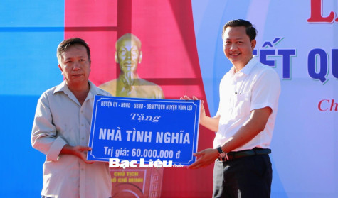 Huyện Vĩnh Lợi ra quân thực hiện Tết Quân dân năm 2024 tại xã Châu Thới