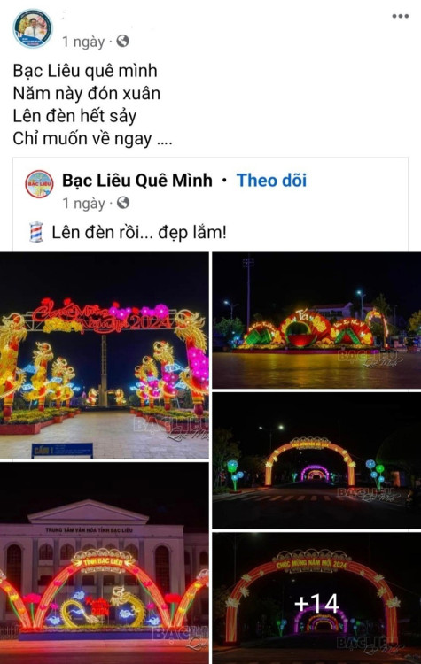 Tự hào nhìn về Bạc Liêu