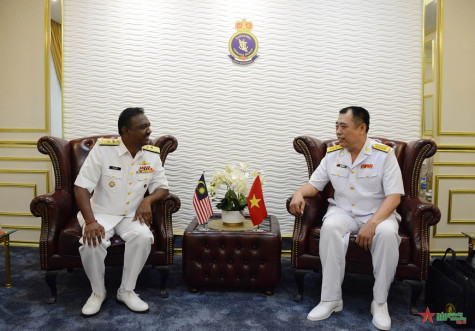 Hải quân Việt Nam-Malaysia nỗ lực tăng cường quan hệ hữu nghị
