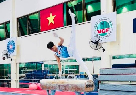 Đội tuyển thể dục dụng cụ Việt Nam khai xuân tập luyện