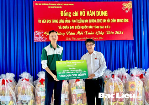 Ngân hàng Vietcombank Chi nhánh Bạc Liêu: Chung sức vì sự phát triển của tỉnh