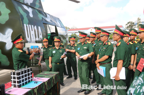 Hội thi công tác chuẩn bị huấn luyện năm 2024