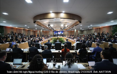 Hội nghị Ngoại trưởng G20 khai mạc tại Brazil