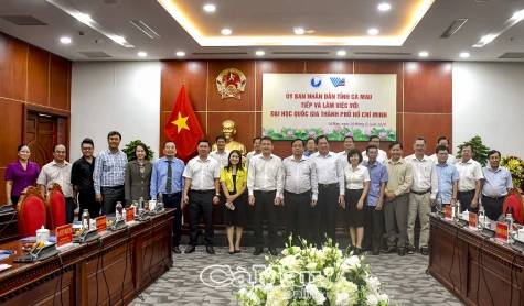 Đề xuất mở phân hiệu Đại học Quốc gia TP Hồ Chí Minh tại Cà Mau
