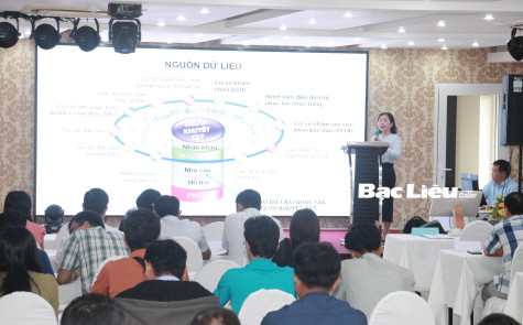 Tập huấn sử dụng phần mềm quản lý sức khỏe người khuyết tật