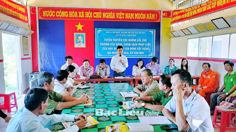 Huyện Đông Hải: Đẩy mạnh công tác giáo dục chính trị, tư tưởng trong tình hình mới