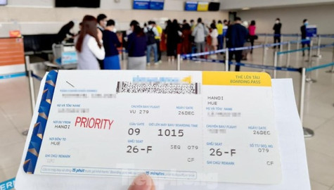 Từ ngày 1/3/2024 tăng trần giá vé máy bay nội địa