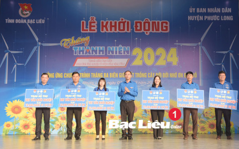 Tháng Thanh niên năm 2024 khởi động sôi nổi