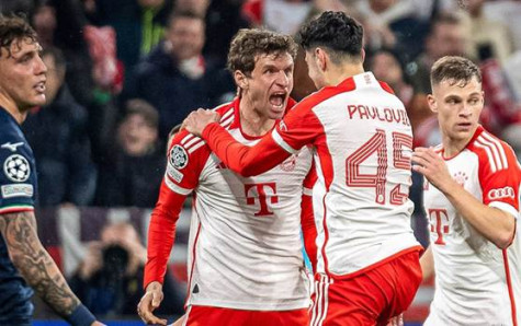 Bayern Munich và PSG vào tứ kết cúp C1 châu Âu