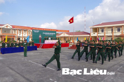 Lực lượng vũ trang tỉnh bước vào mùa huấn luyện mới