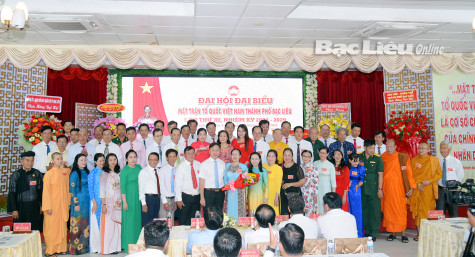 Đại hội MTTQ Việt Nam TP. Bạc Liêu lần thứ XI thành công tốt đẹp