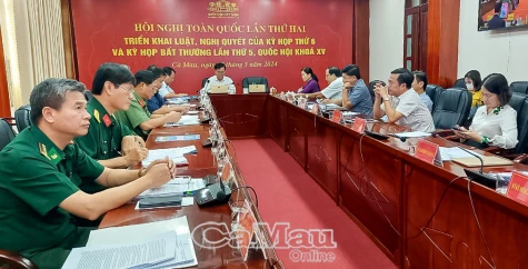 Hội nghị toàn quốc triển khai luật, nghị quyết của Quốc hội