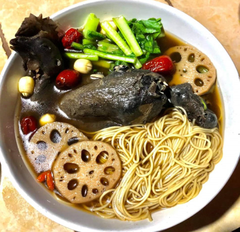 Gà tiềm thuốc bắc - Ăn một lần nhắc hoài