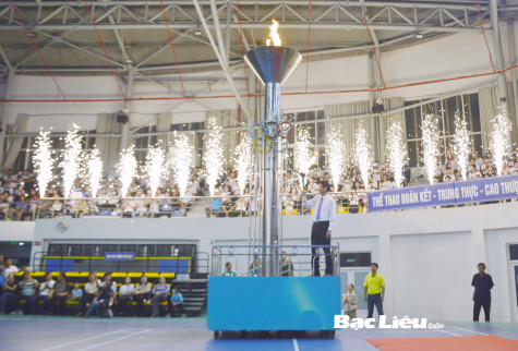 Chính thức khai mạc Hội khỏe Phù Đổng tỉnh Bạc Liêu lần thứ 12 - năm 2024