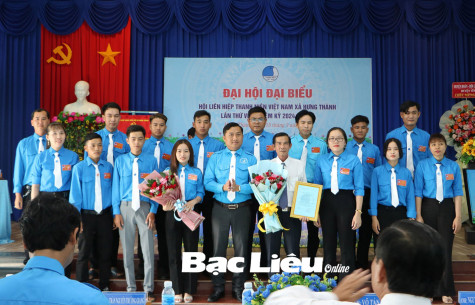 Đại hội Đại biểu Hội LHTN Việt Nam xã Hưng Thành lần thứ VIII diễn ra thành công