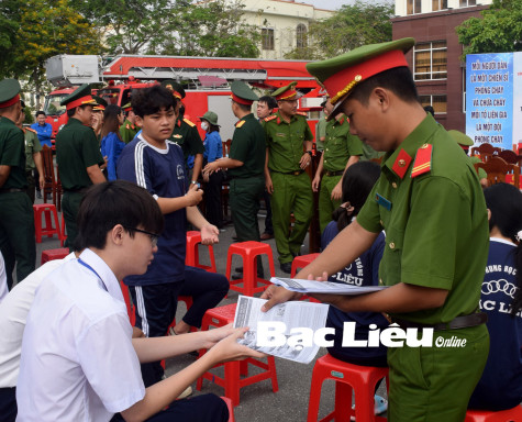 Phát huy tinh thần xung kích của tuổi trẻ trong phòng cháy, chữa cháy