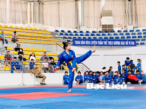 Hội khỏe Phù Đổng tỉnh Bạc Liêu lần thứ 12 - năm 2024: Khởi tranh môn cờ vua và Vovinam