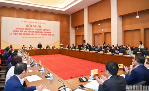 Tạo sự thống nhất về nhận thức, hành động, góp phần nâng cao hiệu quả hoạt động giải trình của các cơ quan của Quốc hội
