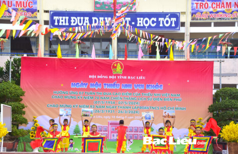 Sôi nổi Ngày hội​ “Thiếu nhi vui khỏe”