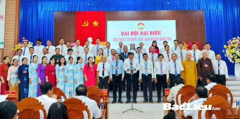 Đại hội đại biểu MTTQ Việt Nam huyện Đông Hải lần thứ XIII, nhiệm kỳ 2024 - 2029 thành công tốt đẹp