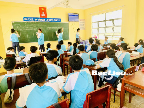 Trường THCS Nguyễn Minh Nhựt: Tập trung ôn tập kiến thức cho học sinh lớp 9