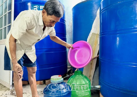 Hỗ trợ 10 tỷ đồng cung cấp nước cho người dân khu vực khó khăn