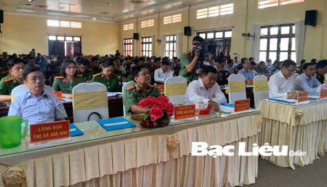 Xây dựng Hồng Dân thành huyện không có tệ nạn ma túy năm 2024