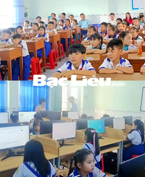 Học sinh Đông Hải hào hứng với sân chơi Trạng Nguyên Tiếng Việt