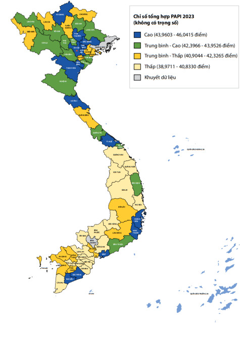 Chỉ số PAPI 2023: Bạc Liêu xếp hạng 5/63 tỉnh, thành cả nước