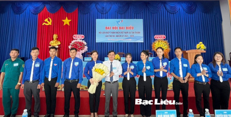 TX. Giá Rai: 100% cấp cơ sở hoàn thành Đại hội đại biểu Hội LHTN Việt Nam nhiệm kỳ 2024 - 2029